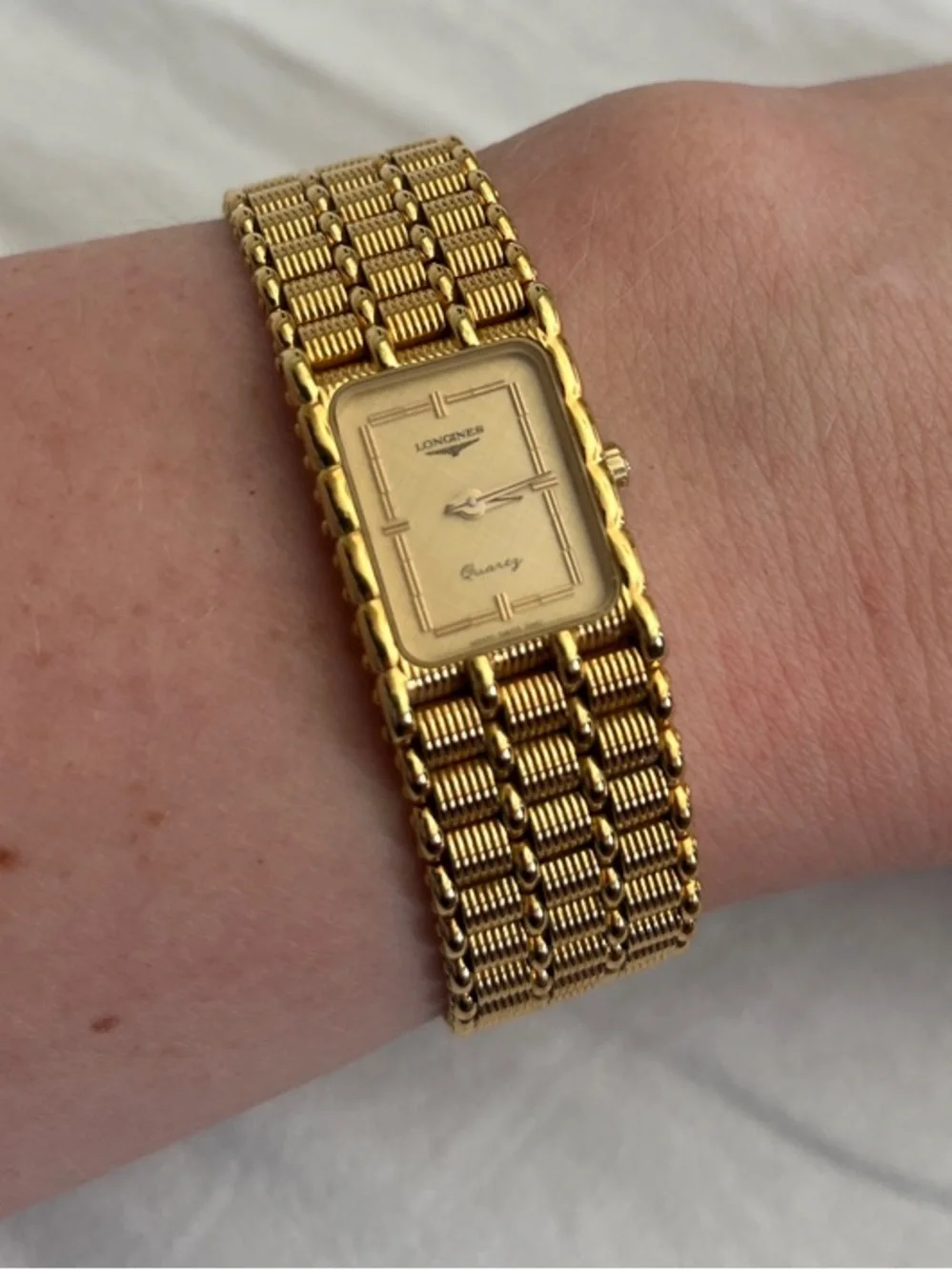 Longines refined gold